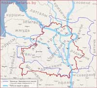 Полоцкое княжество, Племенные союзы