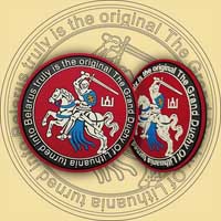 Шеврон ПВХ герб Погоня 1575 patch PVC