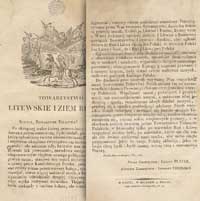 Леонард Ходзько и Товарищество Литовское и Земель Руских