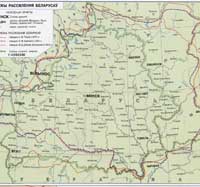 Этнографическая карта белорусского племени