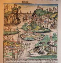 Литва море Геродота, 1493 Шедель Всемирная хроника
