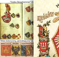 Калюмны, столпы Геимина, Гербовники 