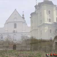 Берасце. Графiчная рэканструкцыя касцёла Яна Хрысціцеля і Св. Ганны Кляштару бернардынцаў. 3D Мадэль, арыгiнальныя фота, фотамантаж - by A. Nevar 2019г