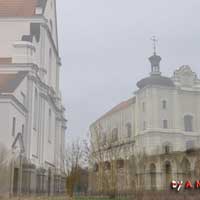 Берасце. Графiчная рэканструкцыя касцёла Яна Хрысціцеля і Св. Ганны Кляштару бернардынцаў. 3D Мадэль, арыгiнальныя фота, фотамантаж - by A. Nevar 2019г