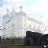 Берасце. Касцёл Беззаганнага Зачацця Найсвяцейшай Панны Марыі кляштару бэрнардынак. Графiчная рэканструкцыя на перыяд да 1830г. 3D-мадэль, арыгiнальныя фота, фотамантаж by А.Невар, - 2016г.