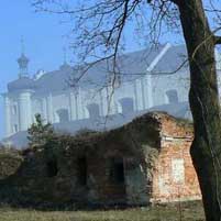 Берасце. Касцёл Беззаганнага Зачацця Найсвяцейшай Панны Марыі кляштару бэрнардынак. Графiчная рэканструкцыя на перыяд да 1830г. 3D-мадэль, арыгiнальныя фота, фотамантаж by А.Невар, - 2016г.