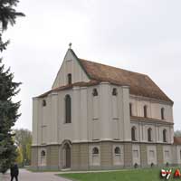 Графiчная рэканструкцыя царквы Святых Пятра i Паўла кляштару базылiянаў. Незакончаны выгляд на пачатак XIXст. 3D мадэль, арыгiнальныя фота, фотамантаж by A. Nevar. 2019г.