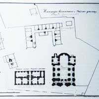 Берасце. Выява былой Петрапаўлаўскай царквы i пабудоў кляштару базылiянаў на абмерных чарцяжах 1830г. з фондаў РДВГА (Расейскага Дзяржаўнага ваенна-гiстарычнага архiва). Апублiкавана - I.М. Слюнькова (Манастыры усходняй i заходняй традыцый. Спадчына архiтэктуры Беларусi - М.:Прогресс-Традиция 2002г. 460-461 стар.) Электронны рэсурс - https://orda.of.by/.lib/slyunkova/mvizt/460 