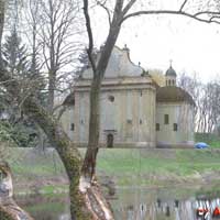 Берасце. Графiчная рэканструкцыя касцёла Святой Сафіі кляштару дамініканаў. выгляд на пачатак XIXст. 3D мадэль, арыгiнальныя фота, фотамантаж by A. Nevar. 2019г.