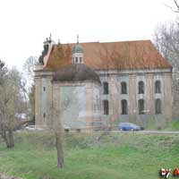 Берасце. Графiчная рэканструкцыя касцёла Святой Сафіі кляштару дамініканаў. выгляд на пачатак XIXст. 3D мадэль, арыгiнальныя фота, фотамантаж by A. Nevar. 2019г.