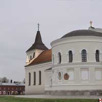 Берасце. Графiчная рэканструкцыя касцёла Св. Тройцы кляштару аўгустынцаў. выгляд на пачатак XIXст. 3D Мадэль, арыгiнальныя фота, фотамантаж - by A. Nevar 2019г.