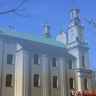 Імянін (Таракань) Драгiчынскi раён. Царква Божага аб'яўлення былога базылiянскага кляштару. Графiчная рэканструкцыя by A. Nevar 2016г.