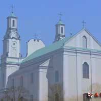 Імянін (Таракань) Драгiчынскi раён. Царква Божага аб'яўлення былога базылiянскага кляштару. Графiчная рэканструкцыя by A. Nevar 2016г.