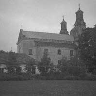 Імянін (Таракань) Драгiчынскi раён. Царква Божага аб'яўлення былога базылiянскага кляштару. Фотаздымак 1900г.