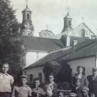 Імянін (Таракань) Драгiчынскi раён. Царква Божага аб'яўлення былога базылiянскага кляштару. Фотаздымак 1938г.