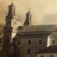 Імянін (Таракань) Драгiчынскi раён. Царква Божага аб'яўлення былога базылiянскага кляштару. Фотаздымак 1938г.