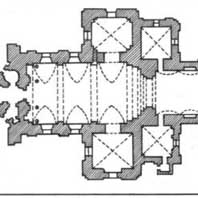 Лыскава (Пружанскi раён). План касцёла св. Тройцы кляштара мiсiянераў. Апублiкавана - Габрусь Т. Мураваныя харалы: Сакральная архітэктура беларускага барока . Менск: Ураджай, 2001.— 261 стар. Электронны рэсурс - https://orda.of.by/.lib/gabrus/mh/261