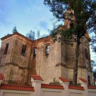 Лыскава (Пружанскi раён). Выява касцёла св. Тройцы кляштара мiсiянераў/ Сучасны стан. Электронны рэсурс - http://artem-ablozhei.livejournal.com/231890.html