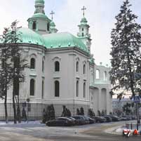 Пiнск. Графiчная рэканструкцыя касцёла св. Станiслава былога комплексу калегii езуiтаў. 3D мадэль, фотамантаж - А.Невар 2015г.