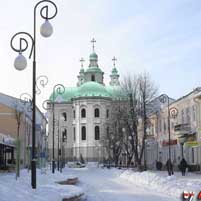 Пiнск. Графiчная рэканструкцыя касцёла св. Станiслава былога комплексу калегii езуiтаў. 3D мадэль, фотамантаж - А.Невар 2015г.