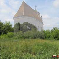 Асташын (Карэлiцкi раён). Графiчная рэканструкцыя былога кальвiнскага збору. 3D мадэль - А. Невар. 2017г., фотамантаж - А. Невар 2019,2020гг., арыгiнальныя фота - Aleksandr Jarosz 