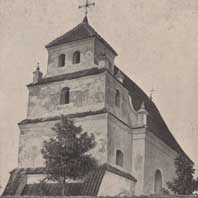 Асташын (Карэлiцкi раён). Выява былога кальвiнскага збору. Фота 1916г. Электронны рэсурс - https://upload.wikimedia.org/