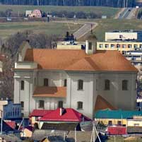 Бераставiца Вялiкая. Графiчная рэканструкцыя былога кармелiцкага касцёла Звеставання Панны Марыі. 3D-мадэль, фотамантаж - by А. Nеvar 2018г., арыгiнальныя фота - А. Конон