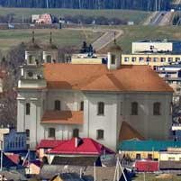 Бераставiца Вялiкая. Графiчная рэканструкцыя былога кармелiцкага касцёла Звеставання Панны Марыі. 3D-мадэль, фотамантаж - by А. Nеvar 2018г., арыгiнальныя фота - А. Конон