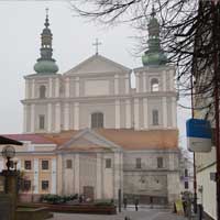 Горадня. Графiчная рэканструкцыя касцёла Маці Божай Ружанцовай кляштару дамініканаў. Выгляд на перыяд другой паловы XVIIIст. 3D мадэль, фотамантаж by A. Nevar. 2020г. Арыгiнальныя фота - E. Asnareuski, 2020г.