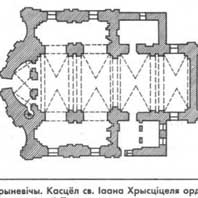Лапенiца Вялiкая (Грыневiчы). План былога касцёла Iаана Хрысцiцеля пры кляштары францысканцаў. Апублiкавана - Габрусь Т. Мураваныя харалы: Сакральная архітэктура беларускага барока . Менск: Ураджай, 2001.— 249 стар. Электронны рэсурс - https://orda.of.by/.lib/gabrus/mh/249