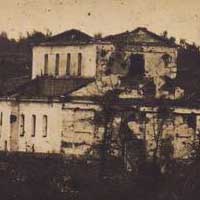 Новаспаск (Смаргонскі раён Гарадзеншчыны) Былы маёнтак Суцькаў (Суцькава). Выява прыхадской Прэабражэнскай царквы (былой царквы кляштару базылiянаў) Фота да 1918г. Author - Unknown. Апублiкавана - iнтэрнэт-аукцыён ebay de Электронны рэсурс - https://commons.wikimedia.org