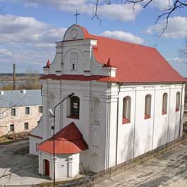 Касцел жаночага кляштара цыстэрыянцаў. Сучасны выгляд