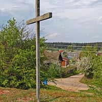 Гайна. Выява на месцы былога касцёла Унебаўзяцця Найсвяцейшай Панны Марыі... Сучасны стан. Апублiкавана - форум poehali,net ( По холмам весенней Логойщины. ВелоПВД, май 2014 г.) Электронны рэсурс - http://forum.poehali.net/index.php?board=22%3Baction%3Ddisplay%3Bthreadid%3D70331%3Bstart%3Dmsg879583#msg879583