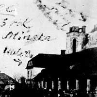 Iвянец (Валожынскi раён). Выява фарнага касцёла св. Тройцы. Фота пачатку XXст. (да 1913г.) Апублiкавана - форум globus.tut.by Электронны рэсурс - https://commons.wikimedia.org