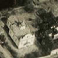 Нясвiж. Аэрафотаздымак горада часоў Першай Сусветнай вайны (1918 г.) з пазначэннем касцёла былога бернардзiнскага кляштара, пераробленага ў праваслаўную царкву. Крынiца - iнтэрнет аукцыён ebay,de Электронны рэсурс - https://upload.wikimedia.org