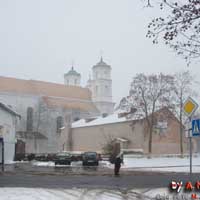 Cмiлавiчы (Чэрвеньскi раён). Графiчная рэканструкцыя касцёла св. Вінцэнта былога кляштара мiсiянераў. 3D мадэль - А.Невар 2016г. фотамантаж - А.Невар 2020г., арыгiнальныя фота - Mihas Arakcheyeu 2018г.