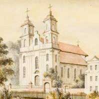 Cмiлавiчы (Чэрвеньскi раён). Выява касцёла св. Вінцэнта былога кляштара мiсiянераў з акварэлi Напалеона Арды 1864г. . Апублiкавана - форум Глобус Беларусi (fgb.by) Электронны рэсурс - https://upload.wikimedia.org/