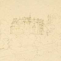 Cмiлавiчы (Чэрвеньскi раён). Выява касцёла св. Вінцэнта былога кляштара мiсiянераў з акварэлi Напалеона Арды 1864г. . Апублiкавана - форум Глобус Беларусi (fgb.by) Электронны рэсурс - https://upload.wikimedia.org/