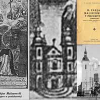 Стоўбцы (Мiнская вобл.). Выява касцёла св. Казiмiра з кнiгi “Айцец Фабіян Малішоўскі з Пшэмысля”. Аўтар - Яцак Варанецкі. Выдавецтва Ордэна дамініканцаў, Львоў, 1936г. у параўнаннi з апошняй перабудовай 1930г. аўтартсва архiтэктара Тэадора Буршэ. Фотаархiў - NAC. Апублiкавана - артыкул Л.Назаранка. Электронны рэсурс - https://ok.ru/stolbtsy/topic/65813872181479