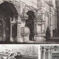 Стоўбцы (Мiнская вобл.). Дэталi iнтэр'ераў касцёла св. Казiмiра. Фота з калекцыi Я. Булгака. Апублiкавана - артыкул Л.Назаранка. Электронны рэсурс - https://ok.ru/stolbtsy/topic/65803232215271