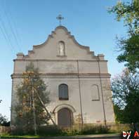 Зембiн. Графiчная рэканструкцыя былога дамiнiканскага касцёла. Выгляд на пачатак XXcт. 3D-мадэль, фотамантаж - by А. Nеvar, арыгiнальныя фота - Сергей Плыткевич