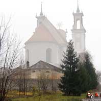 Бабруйск. Графiчная рэканструкцыя былога езуiцкага касцёла. 3D мадэль, фотамантаж - А.Невар, 2016г; арыгiальнае фота - Уладзіслаў Хiлькевiч