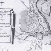 Бабруйск. План горада напрыканцы XVIIIст. (РГВИА) Апублiкавана - Чантурия Ю. В. Градостроительное искусство Беларуси. Минск. Издательство - Белорусская наука-2005г. Стр. 66. Электронны рэсурс - http://orda.of.by/.lib/chanturia_uv/gib/66