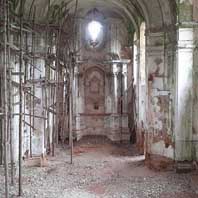 Княжыцы. Выява iнтэр'ераў былога касцёла св.Антонiя дамiнiканскага каляштара пасля перабудовы пад праваслаўную царкву. Сучасны стан, Аўтар фота - Міхаіл Дзірко. Апублiкавана - форум fgb,by Электронны рэсурс - https://wikipedia.org