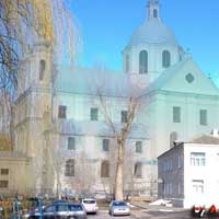 Магiлеў. Графiчная рэканструкцыя Богаяўленскай царквы Магілёўскага Богаяўленскага манастыра. Выгляд на пачатак XXст. 3D мадэль, фотамантаж by A. Nevar, 2020г., 
		арыгiнальныя фота - Leonid Platonenko 