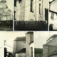 Магiлеў. Выявы фрагментаў фасада Богаяўленскай царквы Магілёўскага Богаяўленскага манастыра. Фота 1939г. Аўтар - Аляксей Вінэр, крынiца - Нацыянальны гістарычны архіў Беларусі. Калекцыя лічбавых копіяў № 19 Дакумэнты з фондаў Царкоўна-гістарычнага музэя Менскай духоўнай акадэміі