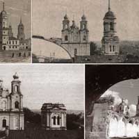 Магiлеў. Выявы Спаса-Праабражэнскай царквы Магілёўскага Спаскага манастыра на старадаўнiх гравюрах i архiўных фота. Апублiкавана - Давід Алег Лісоўскі Фотагісторыя Магілёва (mogilev-history.blogspot.com):
		<br>1. Выява з боку ратушы да 1871г., крынiца - Tygodnik Ilustrowany. Nr. 192, 1871., Biblioteka Narodowa. G.27778/I. ;
		<br>2. Выява з боку ратушы да 1882г., крынiца - Опыт описания Могилевской губернии в историческом, физико-географическом, этнографическом, промышленном, сельскохозяйственном, лесном, учебном, медицинском и статистическом отношениях / сост. [с предисл.] и под ред. А.С. Дембовецкого. — Могилев, 1882—1884. — 3 т. Кн. 1. — 1882. — 25, 782 с.; 9 л. ил., 1 л. к.;
		<br>3. Фота з вышынi галерэi ратушы памiж 1915 and 1916гг., на імпэрскіх паштоўках (Фонды Нацыянальнай бібліятэкі Беларусі) ;
		<br>4. Фота з вышынi званiцы Богаяўленскага манастыра да 1918г., крынiца - eBay de, архiў by Алег (Давід) Лісоўскі
		<br>5. Фота з вышынi галерэi ратушы ў 1930-я гг., крынiца - eBay de, архiў by Алег (Давід) Лісоўскі ;
		<br>6. Фота са Спаскага завулка ў 1942г., крынiца - eBay de, архiў by Алег (Давід) Лісоўскі ;