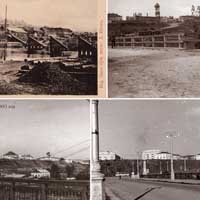 Магiлеў. Выявы Спаса-Праабражэнскай царквы Магілёўскага Спаскага манастыра на архiўных фота. Апублiкавана - Давід Алег Лісоўскі Фотагісторыя Магілёва (mogilev-history.blogspot.com):
		<br>1. Фота з паштоўкi канца 19 - пачатку20ст., (да 1901г.) , крынiца - eBay de, архiў by Алег (Давід) Лісоўскі ;
		<br>2. Фота з маста праз Днепр 1942г., крынiца - eBay de, архiў by Алег (Давід) Лісоўскі ;
		<br>3. Фота з маста праз Днепр 1953г., Скан календарыка з серыі Мой горад, выдадзенай абмежаваным накладам для СК Бролли ў 2003г., архiў by Алег (Давід) Лісоўскі ;
		<br>4. Фота з маста праз Днепр у пачатку 1960-х гг., аўтар - Сяргей Панізьнік, архiў by Алег (Давід) Лісоўскі ; 