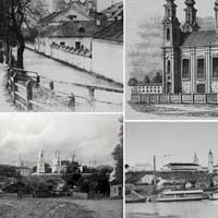 Магiлеў. Выявы Спаса-Праабражэнскай царквы Магілёўскага Спаскага манастыра на архiўных фота. Апублiкавана - Давід Алег Лісоўскі Фотагісторыя Магілёва (mogilev-history.blogspot.com):
		<br>1. Фота пачатку 20ст., (да 1918г.) , крынiца - eBay de, архiў by Алег (Давід) Лісоўскі ;
		<br>2. Бакавы фасад з гравюры 1844г., крынiца - Blasius J. H. Reise im Europaischen Russland in den Jahren 1840 und 1841. Braunschweig: Westermann, 1844. P. 149., архiў by Алег (Давід) Лісоўскі ;
		<br>3. Фота пачатку 20ст., (да 1918г.) , крынiца - eBay de, архiў by Алег (Давід) Лісоўскі ;
		<br>4. Фота з паштоўкi канца 19ст., (1890-я гг.), аўтар - М. Астанковіч, Санкт-Петербургское государственное бюджетное учреждение культуры Государственный Музей истории Санкт-Петербурга. ГМИ СПб 191807. архiў by Алег (Давід) Лісоўскі