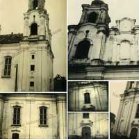 Магiлеў. Выявы фрагментаў фасада Спаса-Праабражэнскай царквы Магілёўскага Спаскага манастыра. Фота 1939г. Аўтар - Аляксей Вінэр, крынiца - Нацыянальны гістарычны архіў Беларусі. Калекцыя лічбавых копіяў № 19 Дакумэнты з фондаў Царкоўна-гістарычнага музэя Менскай духоўнай акадэміі. 